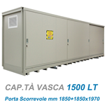 Container per deposito infiammabili REI 120 / cm. L.416xP.226xH.243