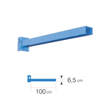 Mensola Lungh.cm.100 (350Kg) | Cantilever ONE