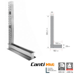 Colonna Cantilever MAXI - Monofronte / cm. H.400xP.150 (2800 kg.)