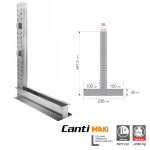 Cantilever Pesante - Colonna Bifronte / cm. H.550xP.100