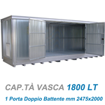 Container per fusti, Container per vernici / cm. L.771xP.210xH.239
