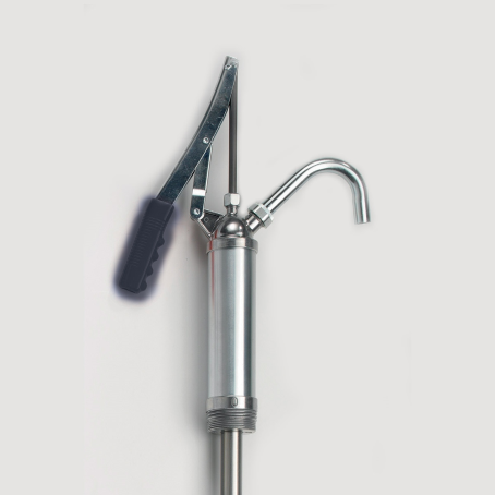 Pompa manuale volumetrica per travaso fusti olio