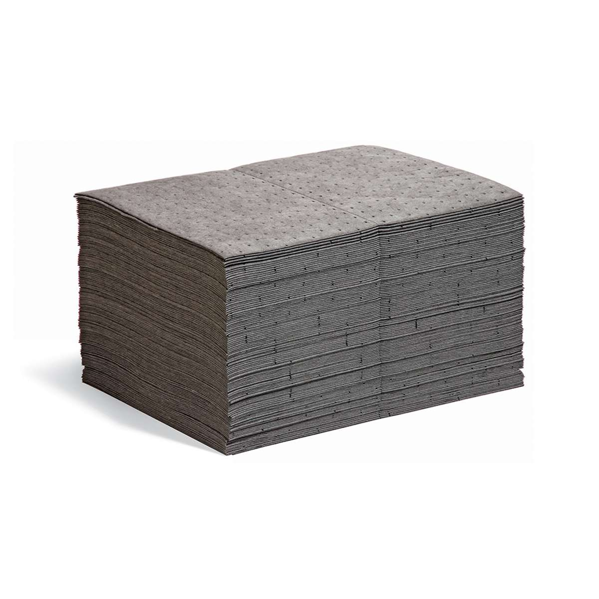 Tampone assorbente Universale per gocciolamenti e sversamenti - Assorbenza totale: 82 LT (125 pezzi)