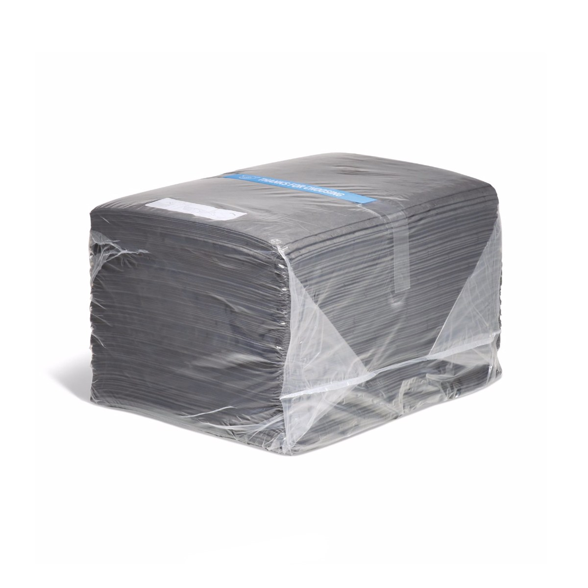 Tampone assorbente Universale per gocciolamenti e sversamenti - Assorbenza totale: 82 LT (125 pezzi)