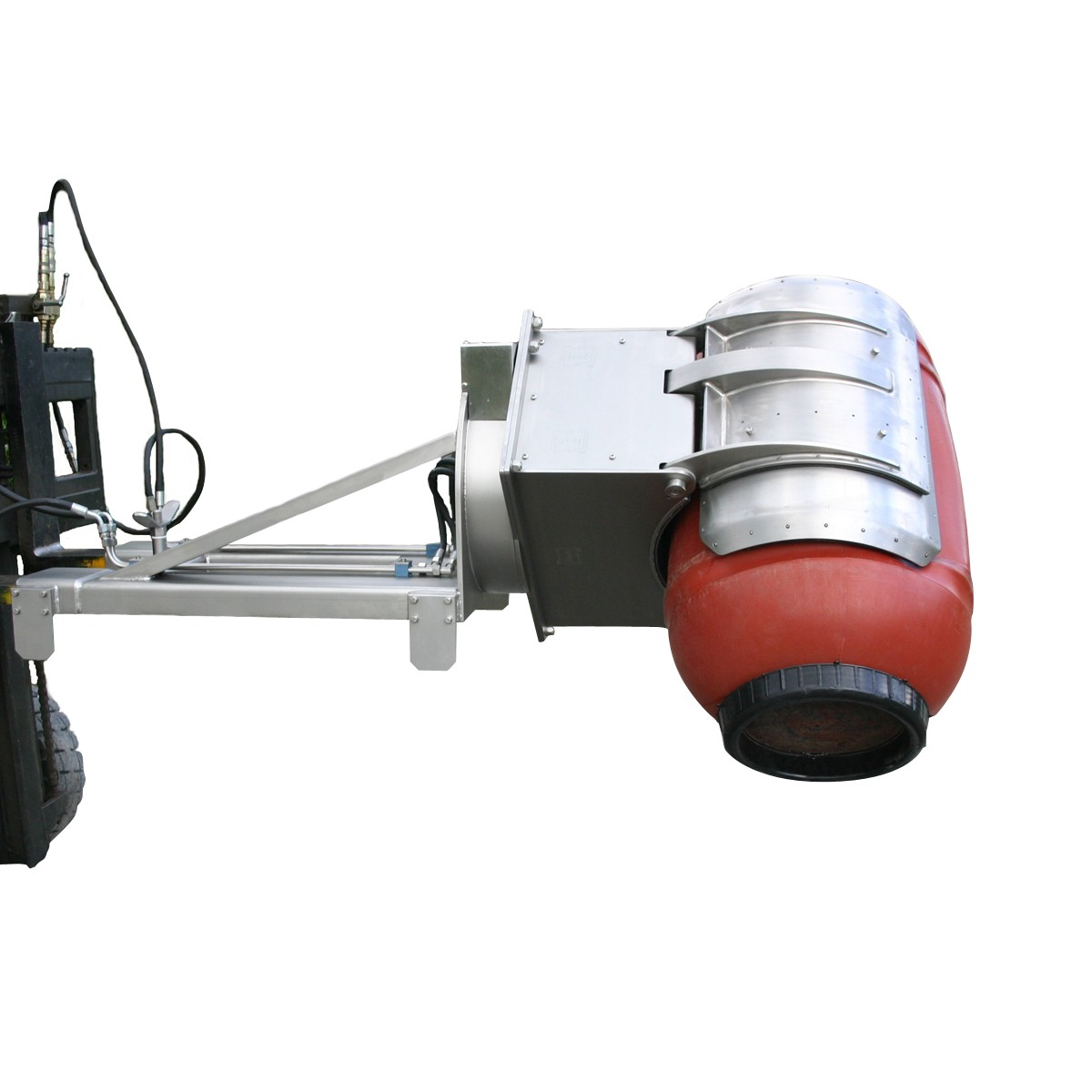 Girafusti Laterale Inox Idraulico Inforcabile 300 kg | Variabile