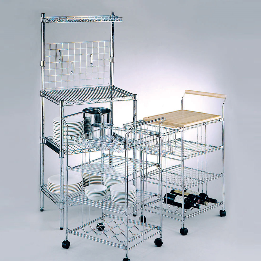 Ripiano cromato per scaffali Chrome / cm. L.90xP.60