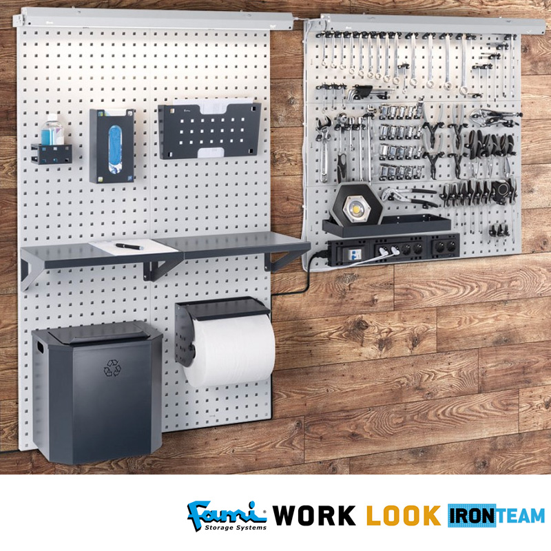 Kit parete attrezzata (attrezzi esclusi) / Worklook9001