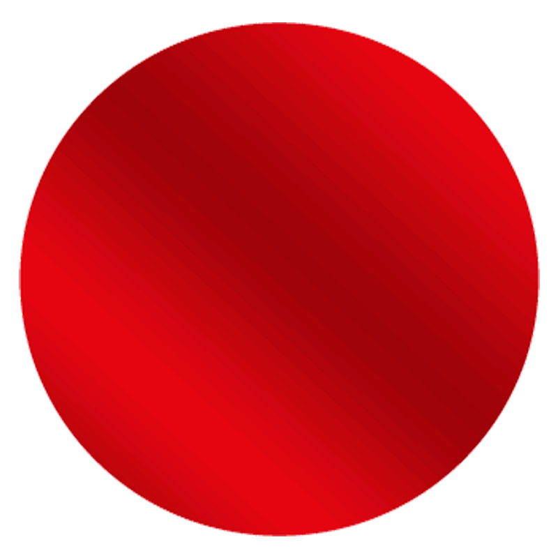 Dischi adesivi per pavimento (20 PZ) Rosso / diam. cm. 9