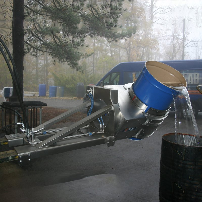 Girafusti Laterale Inox Idraulico Inforcabile 300 kg | Variabile