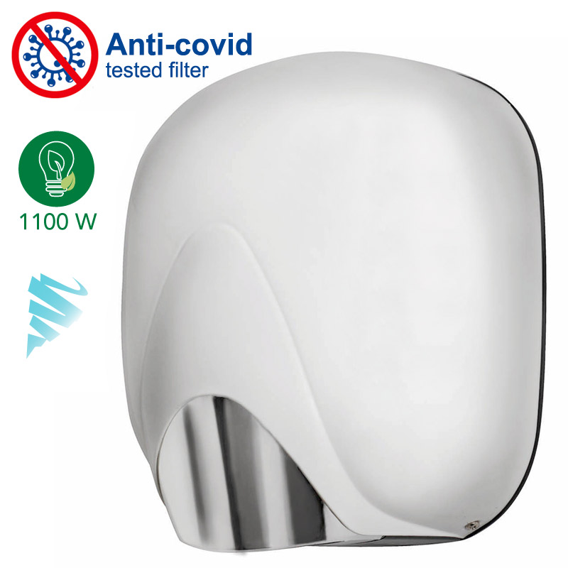 Asciugamani elettrico ECOFLOW / 1100W / ABS Bianco