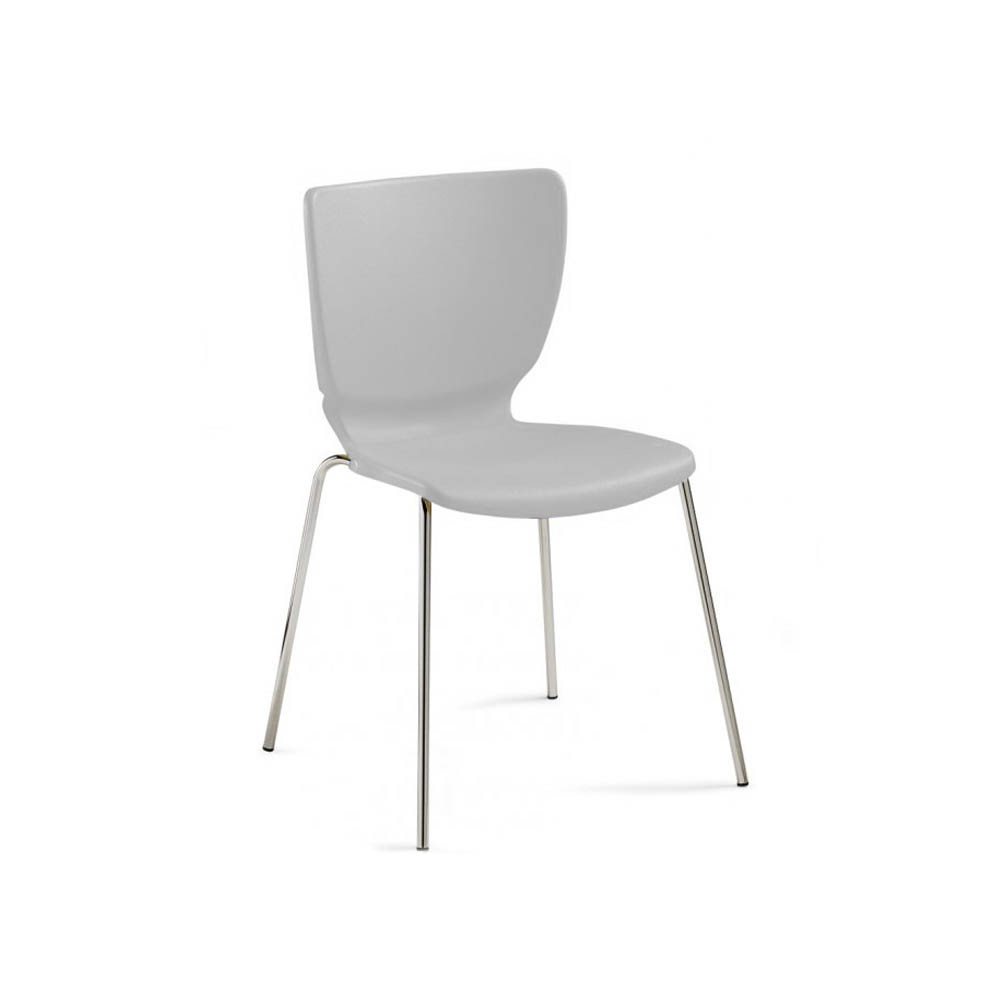 Sedia per tavolo mensa VARTEX / GRIGIO