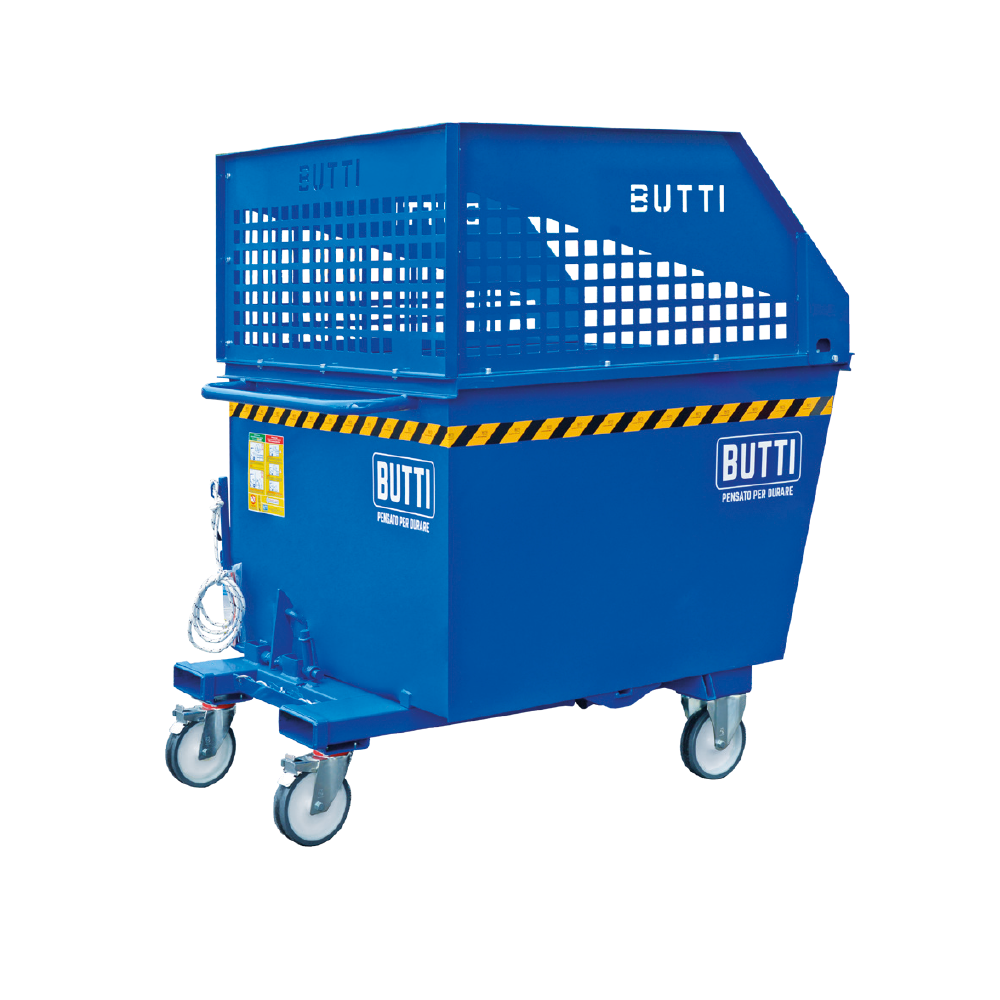 Contenitore - Benna ribaltabile / 1800Lt. / Portata 900Kg BUTTI