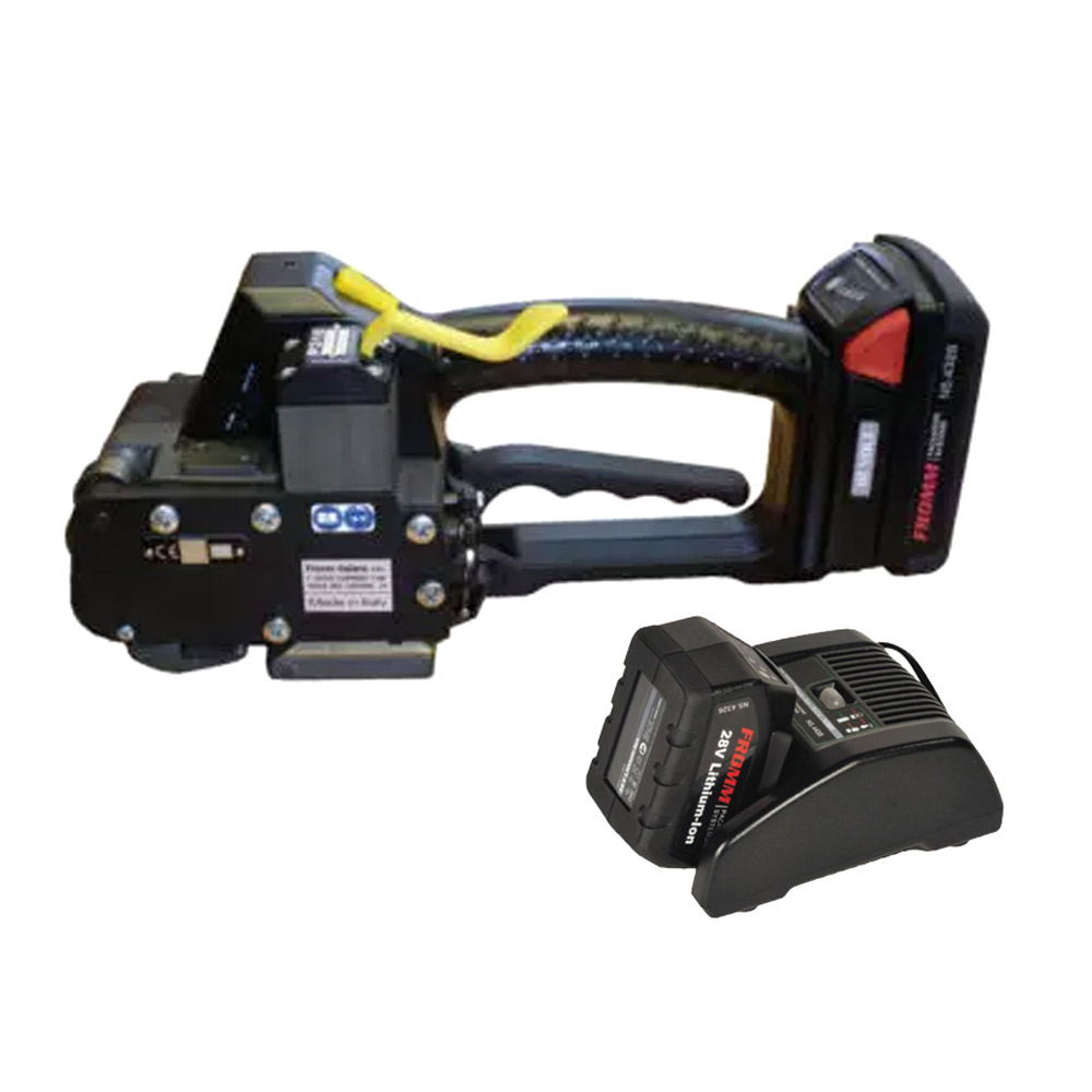 Tendireggia a batteria FROMM (P318) Reggetta plastica mm. 13x0.8mm