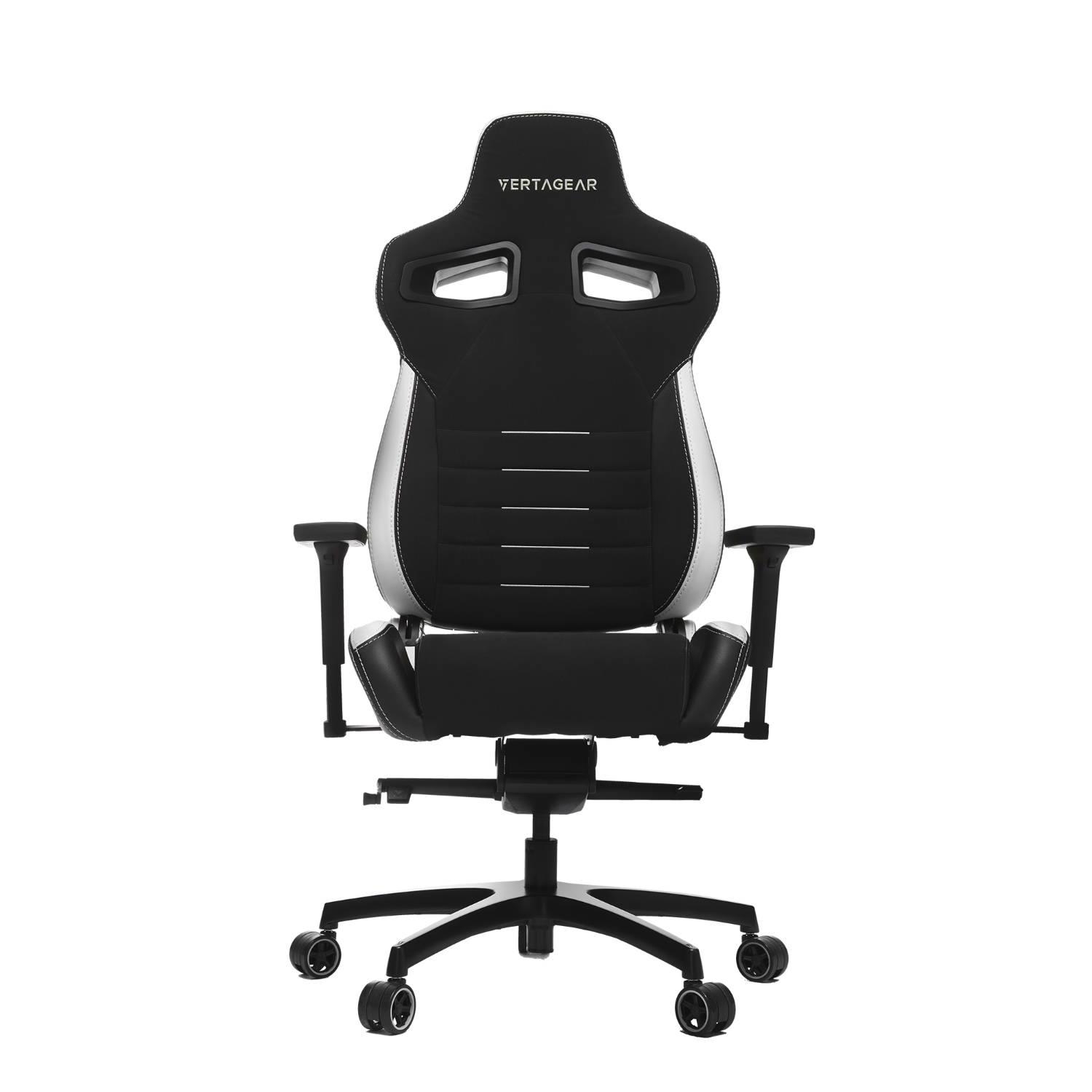 Poltrona Gaming VERTIGO: Reclinabile, Cuscino lombare, Poggiatesta H.131/137 - BIANCO