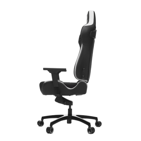 Poltrona Gaming VERTIGO: Reclinabile, Cuscino lombare, Poggiatesta H.131/137 - BIANCO