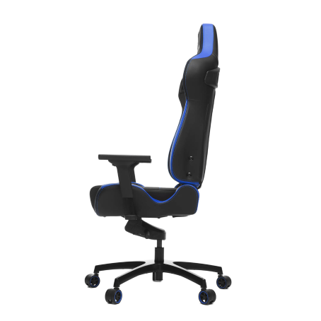 Poltrona Gaming VERTIGO: Reclinabile, Cuscino lombare, Poggiatesta H.131/137 - BLU