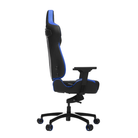 Poltrona Gaming VERTIGO: Reclinabile, Cuscino lombare, Poggiatesta H.131/137 - BLU