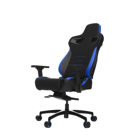 Poltrona Gaming VERTIGO: Reclinabile, Cuscino lombare, Poggiatesta H.131/137 - BLU