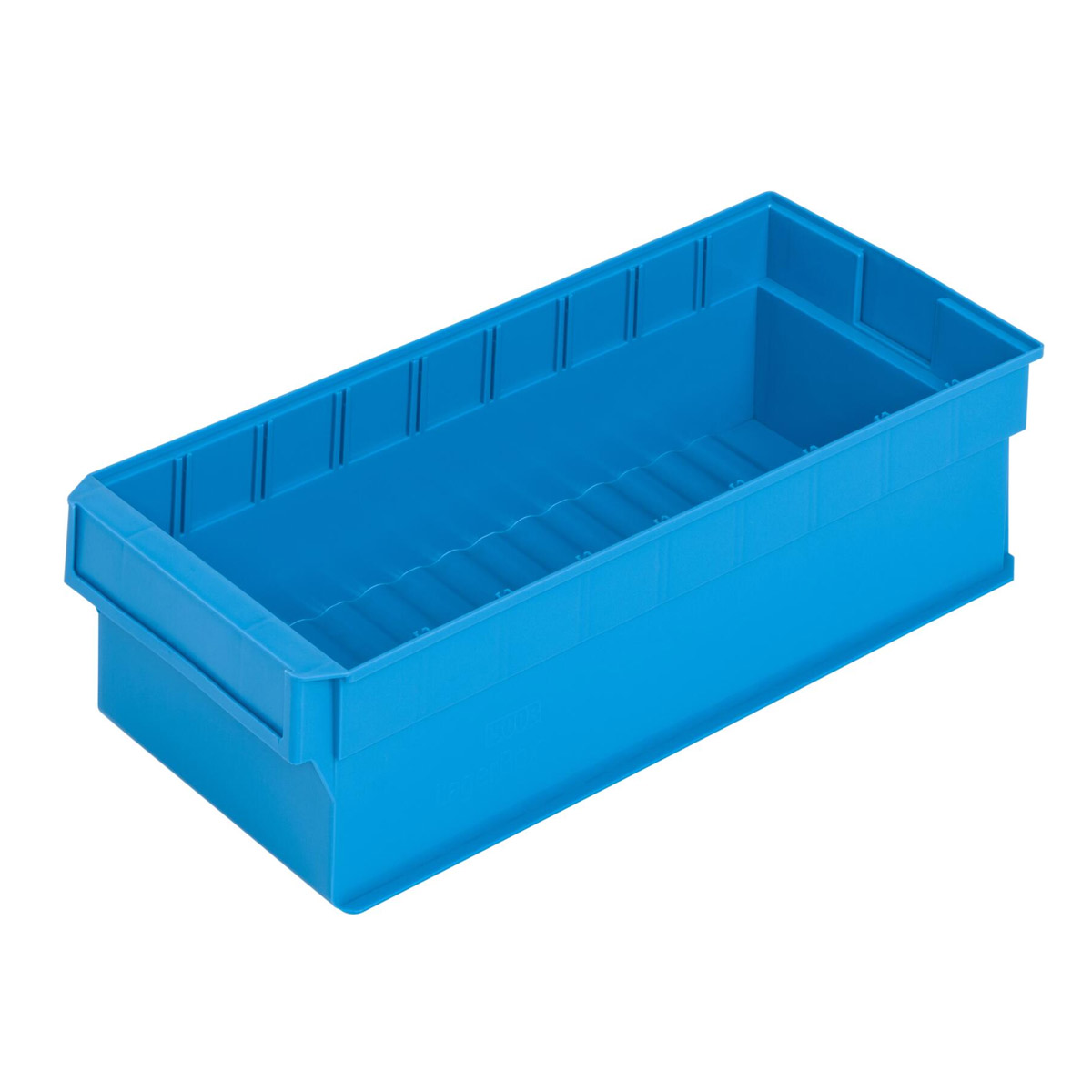 Contenitori portaminuterie per scaffali / cm. L.25xP.50xH.15 / BLU