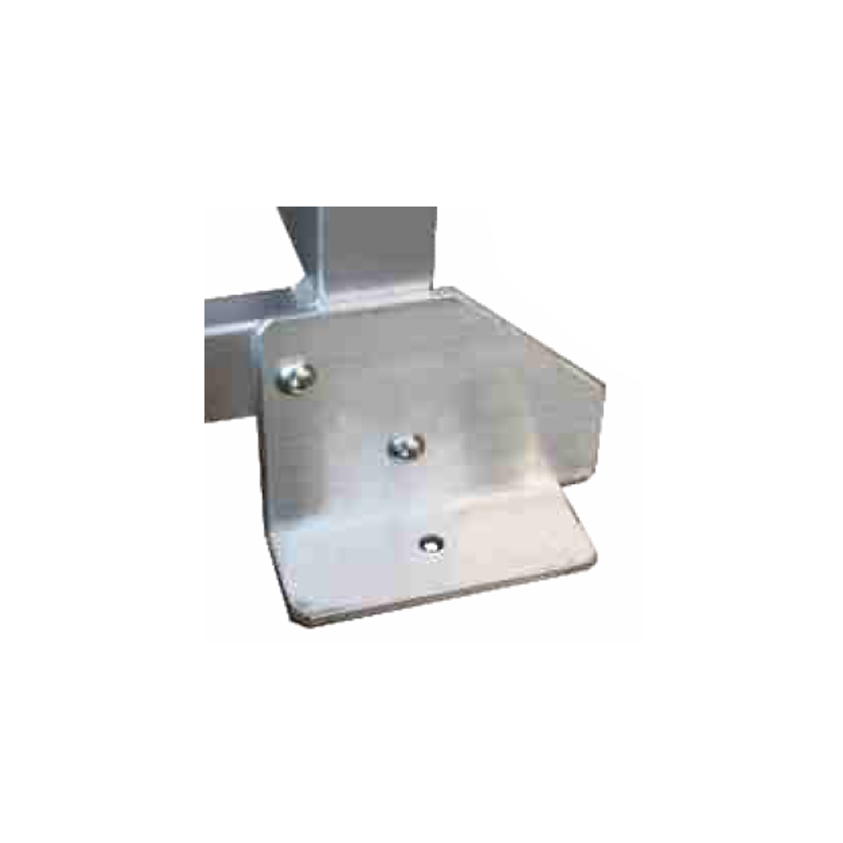 Piastre base per sgabello alluminio (Coppia)