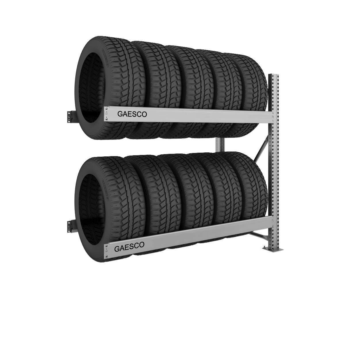 Scaffali per pneumatici per 10 gomme / cm. L.120xP.50xH.120- AGG.VO