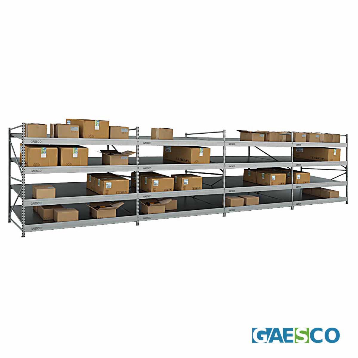 Scaffale Magazzino a gravità - cm. L.220xP.180xH.180 - Pick50