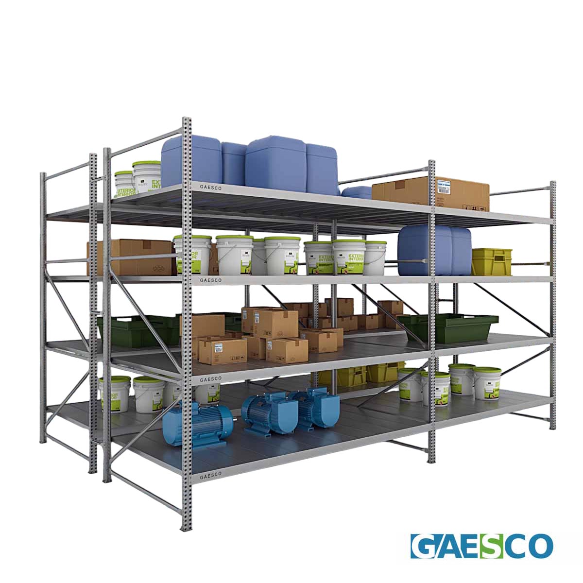 Scaffale Magazzino Robusto - cm. L.400xP.240xH.255 - Pick50