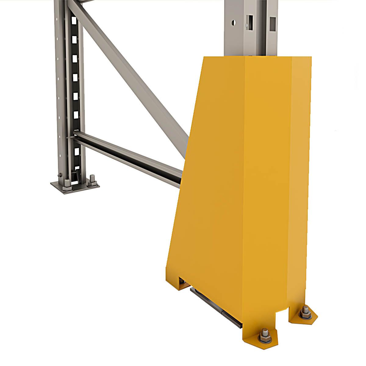 Scaffale portapallet con tettoia cm. L.930xP.80xH.315/300 (KIT)
