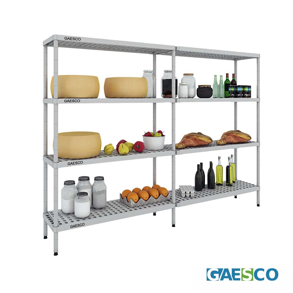 Scaffale per celle frigo Lineare  -  cm.239x119 H.180