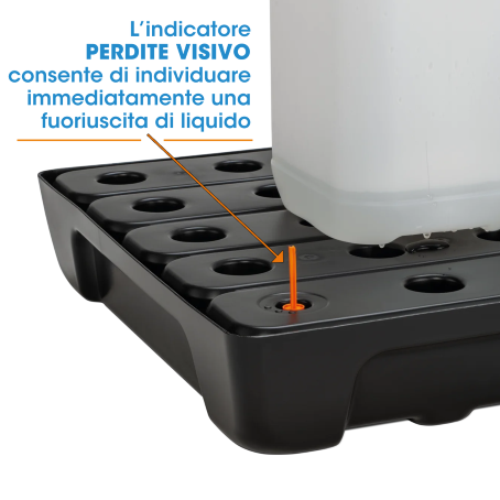 Griglia in PE 40x32 per Vasche di Raccolta in PE - Profondità 40 cm