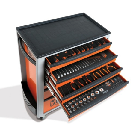 Cassettiera Beta Worker BW 2400S 8/E-L | 398 Utensili | Gaesco