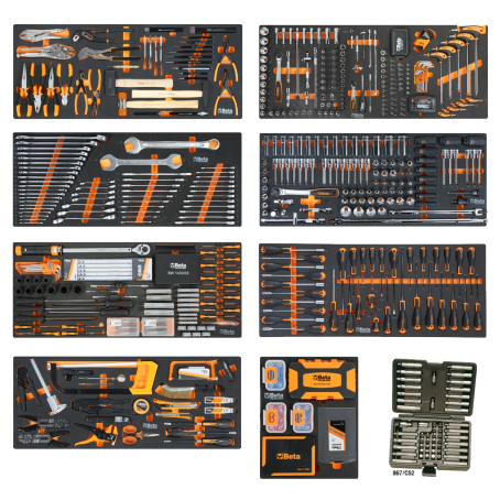 Cassettiera Beta Worker BW 2400 RSC24AXXL | 8 Cassetti | 1.061 Utensili