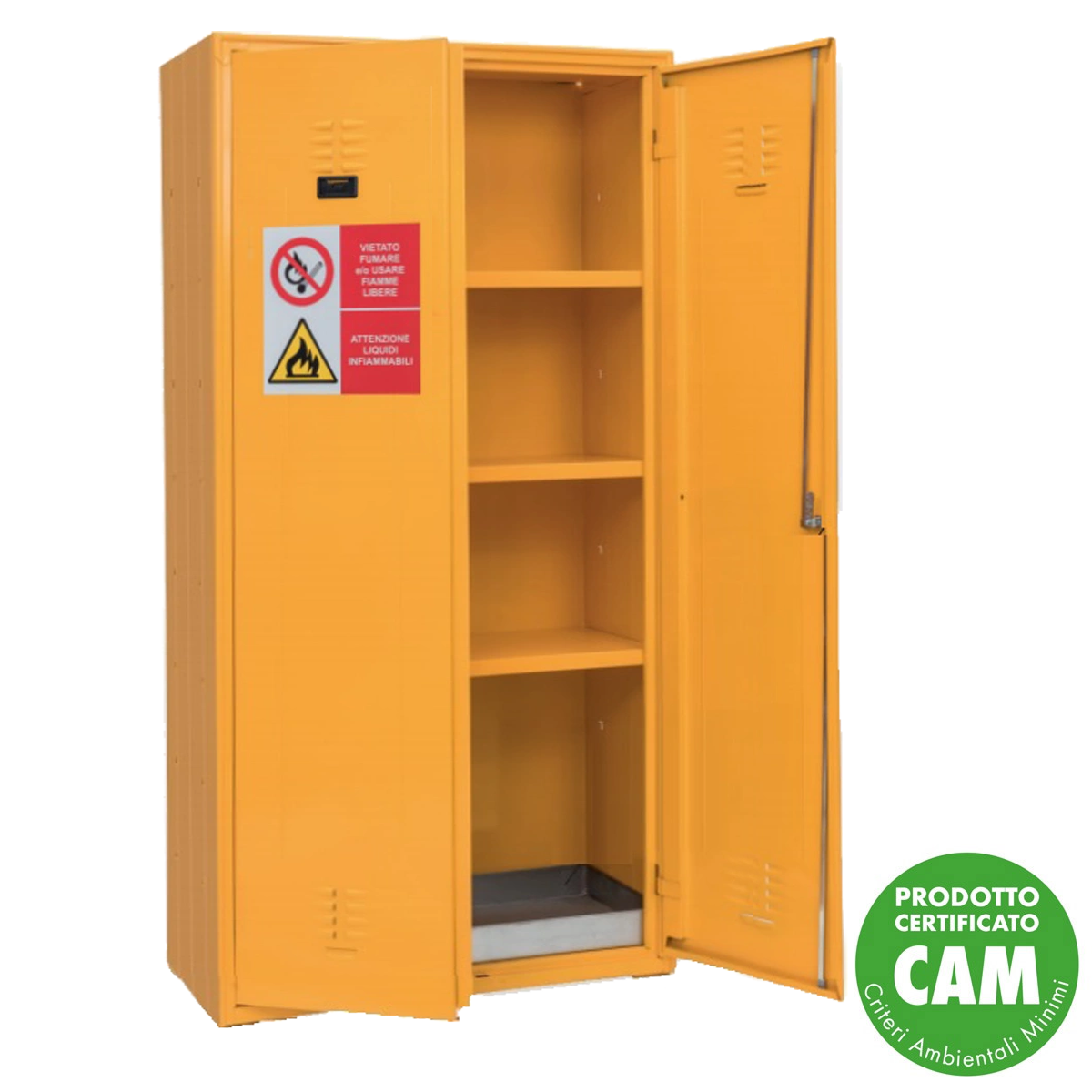 Armadio Sostanze Pericolose 100x180 cm | Alta Capacità | Gaesco