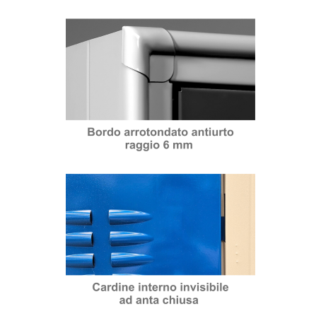 Armadio Sostanze Pericolose 100x180 cm | Alta Capacità | Gaesco