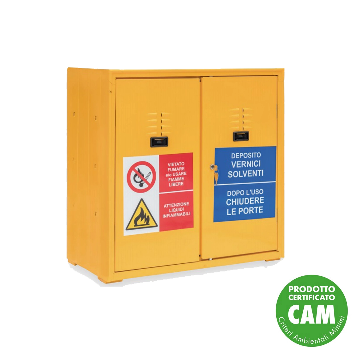 Armadio Sostanze Pericolose H 80 cm | Con Vasca di Raccolta | Gaesco