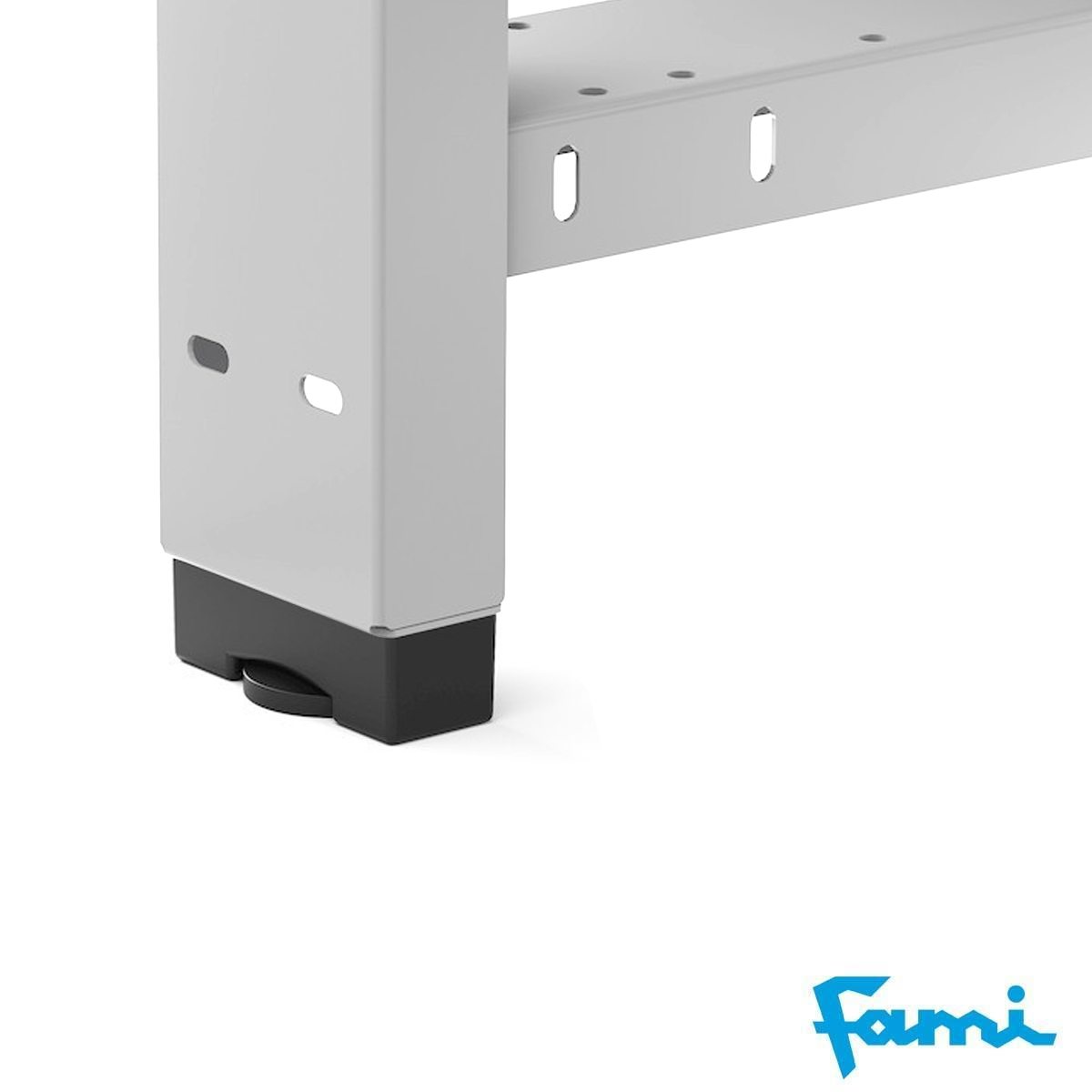 Panca Spogliatoio FAMI 3 Doghe in Acciaio Automotive - L1500