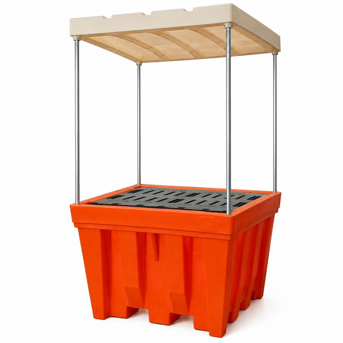 Vasca Contenimento esterno con Tettoia 142x142 cm | Kit Gaesco