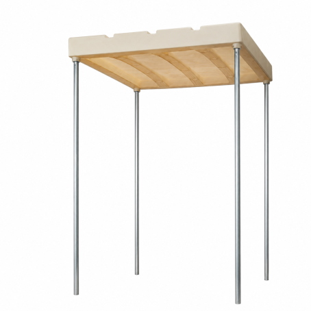 Vasca Contenimento esterno con Tettoia 142x142 cm | Kit Gaesco