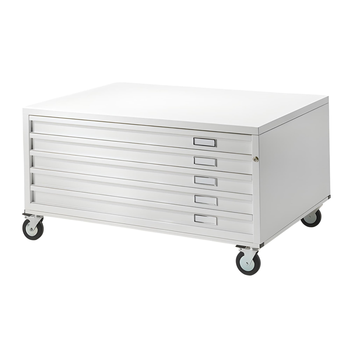 Cassettiera su ruote a 5 cassetti H7/U/5,5 DIN A0 / cm.144x96x58h