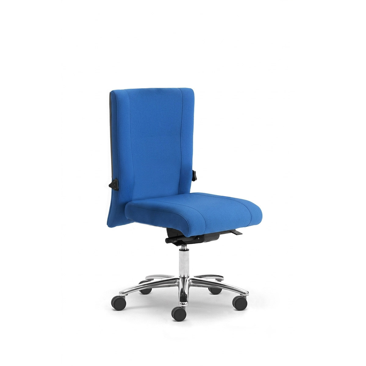 Sedia Ergonomica KHRONOS Non Stop 24H Resistenza 150kg / BLU