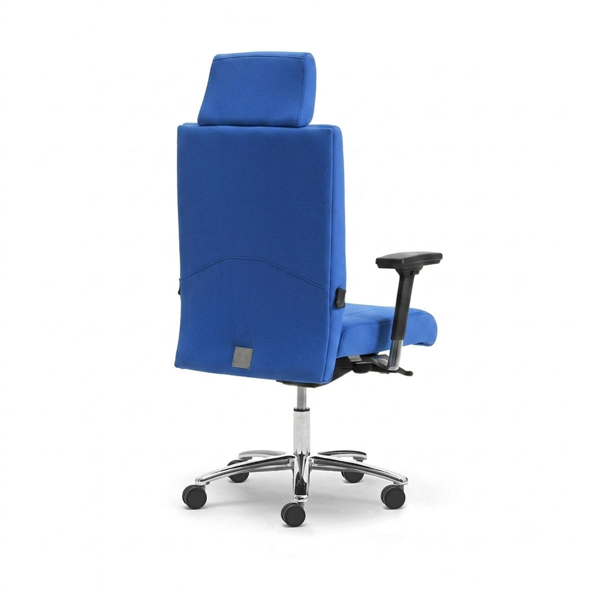 Sedia Ergonomica KOA con Poggiatesta uso intensivo 24H 150kg / BLU