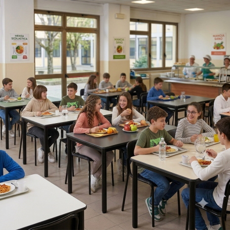 Tavoli Mensa 4 Posti Scuola Infanzia 160x80x70h Ignifugo 