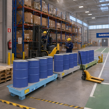 Vasca Raccolta Basic Line Lunga 4 fusti Arancio PRONTA CONSEGNA