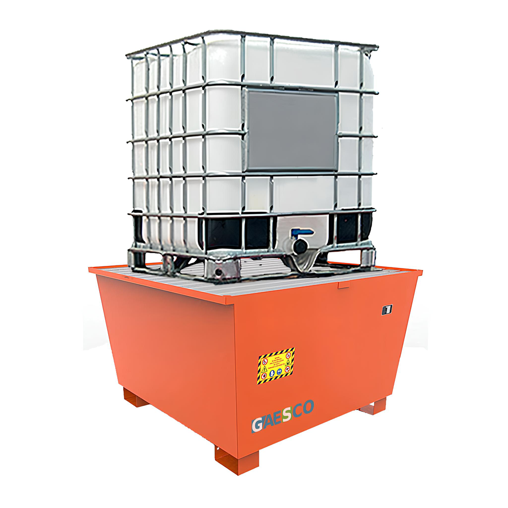 Vasca di Raccolta Basic Line 1 Cisternetta IBC Arancio PRONTA CONSEGNA