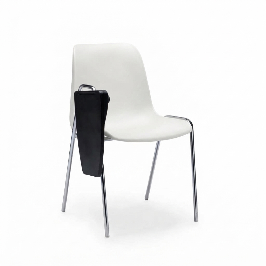 Sedia per collettività Ignifuga c/tavoletta / cm. L.54xP.60xH79