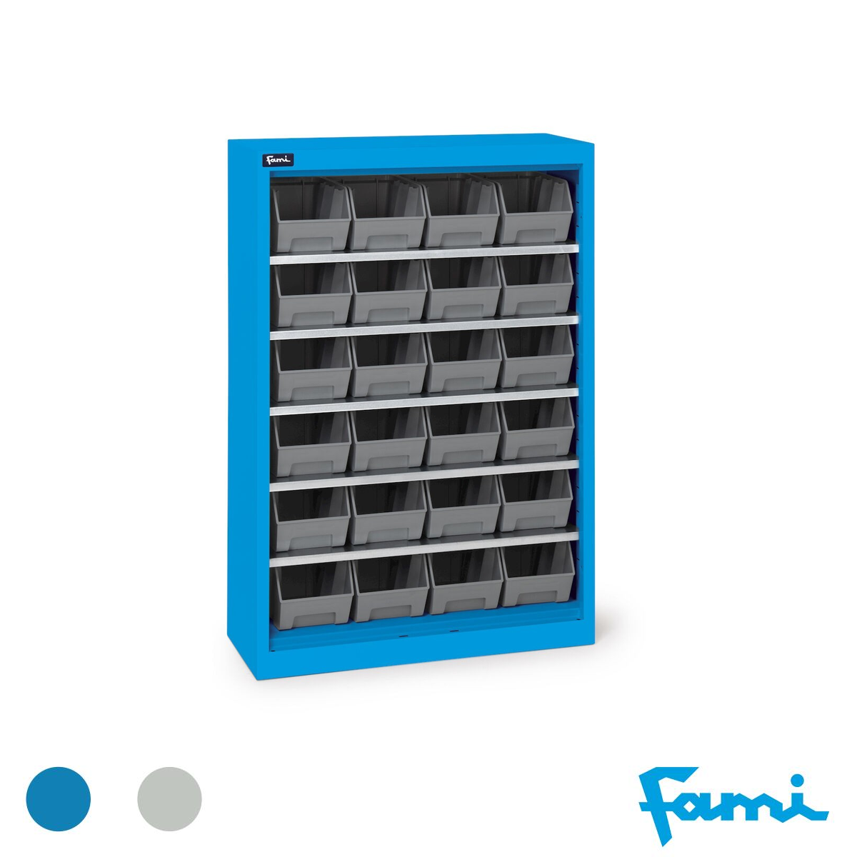 Armadio Portaminuteria Fami Perfom AK H 100 cm | 24 Box | Gaesco