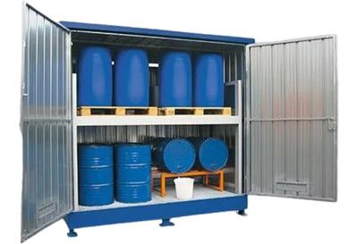 Ambeintazione Modul Container GAESCO con Vasca di Contenimento 